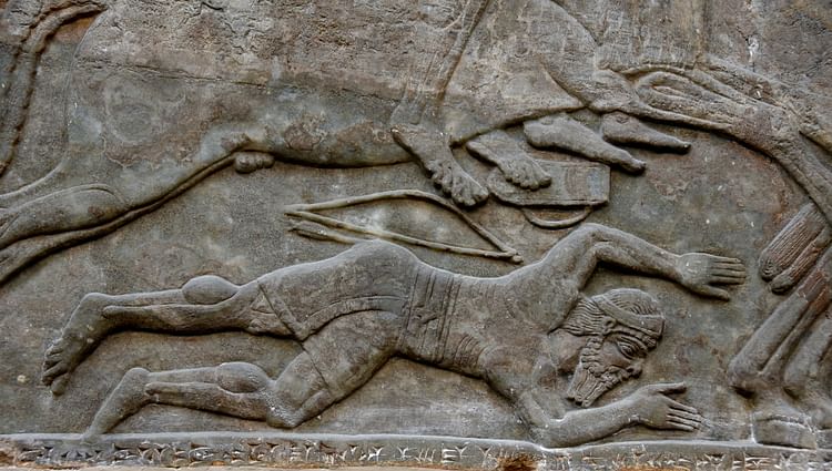 Fallen Enemy of Assyrians