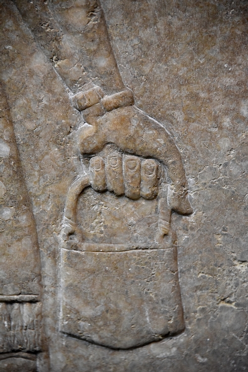 Bucket Held by an Apkallu, Nimrud
