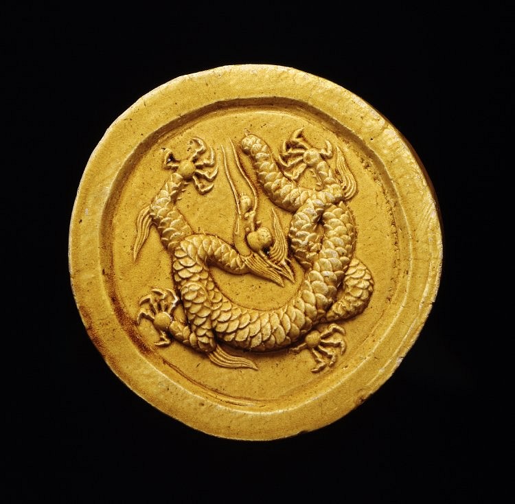 Chinese Dragon Roof Tile