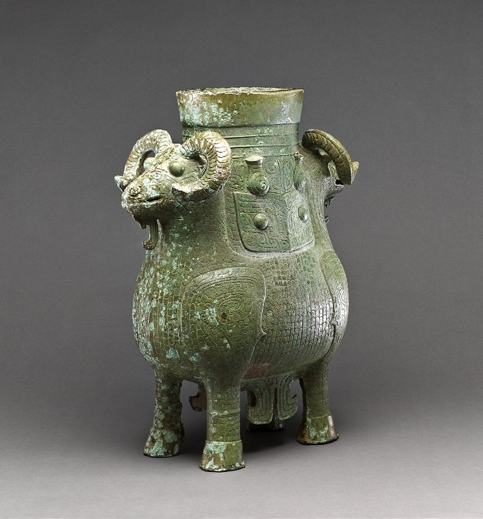 Shang Dynasty Bronze Zun Illustration World History Encyclopedia shang-dynasty-bronze-zun-illustration-world-history-encyclopedia