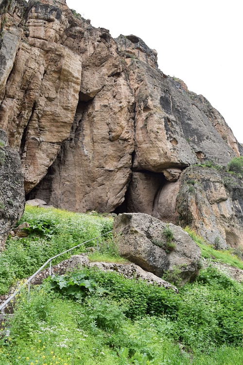 Entrance to Areni Cave in Armenia