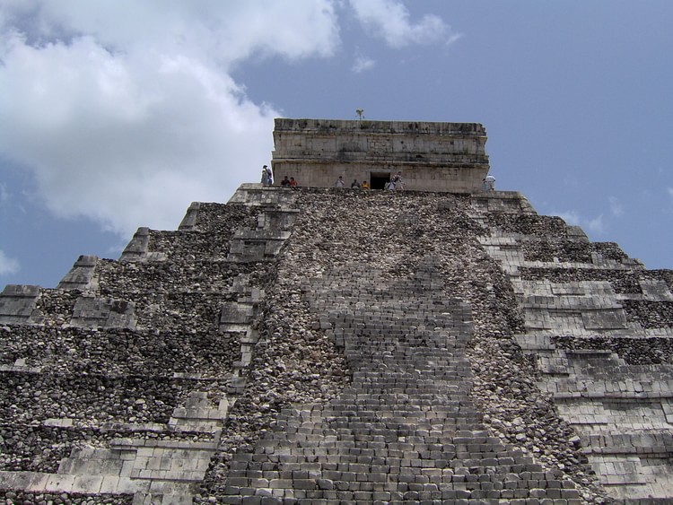 Stairway, Temple of Kukulcan, Chichen Itza