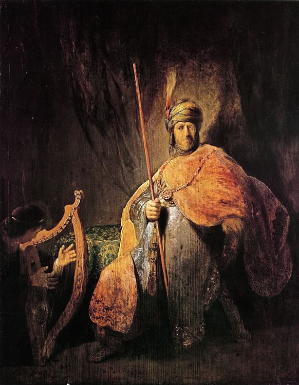 David & Saul by Rembrandt
