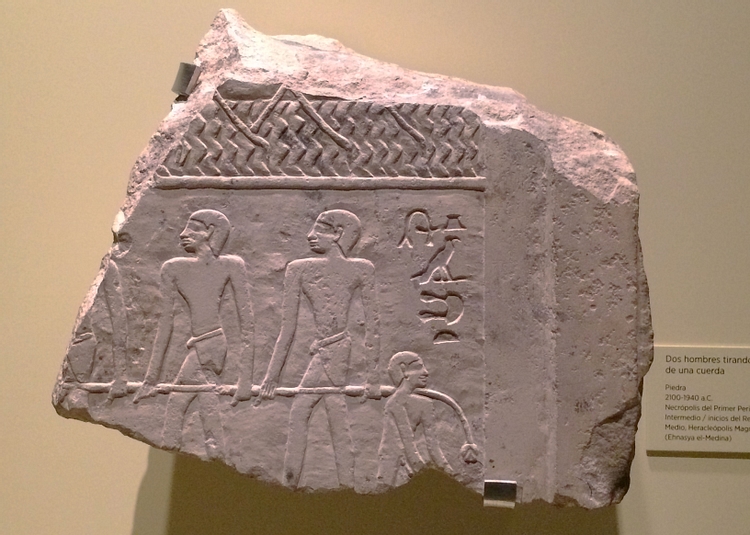 Ancient Egyptian Relief of Working Men