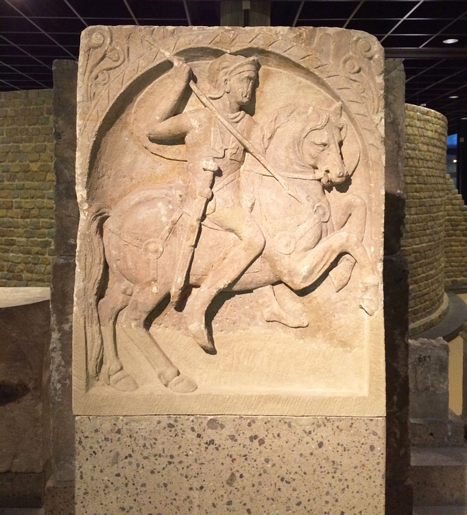 Memorial to Deceased Roman Cavalryman