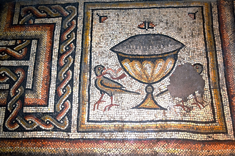 Mosaic Fragment from Apamea, Syria