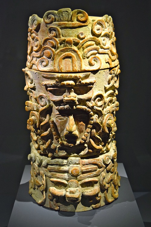 Classical Maya Incense Container