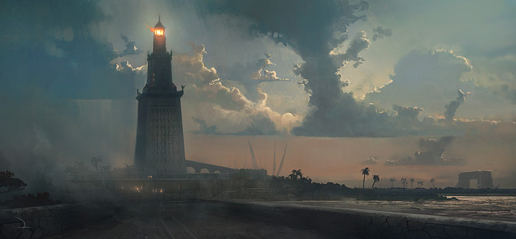 Lighthouse of Alexandria [Artist's Impression]