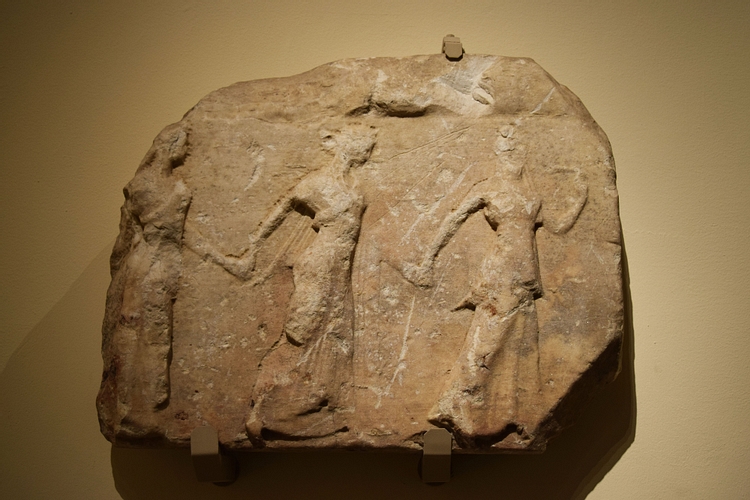 Black Sea Region Relief with Nymphs