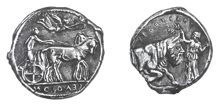 Silver Tetradrachm of Gela