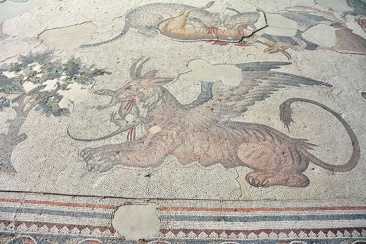 Tigriss-Griffin Byzantine Mosaic