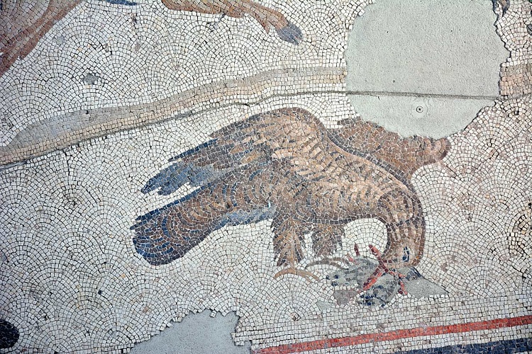 Eagle, Byzantine Mosaic.