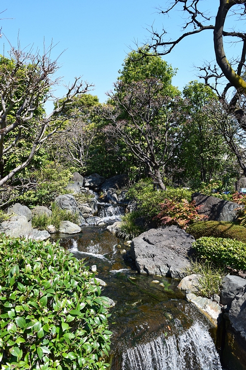 Gardens around Tokyo's Sensoji Temple