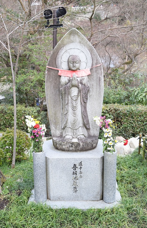 Japanese Jizo Statue at Kiyomizu-dera Temple