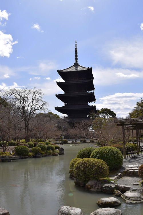Toji Temple and Gardens in Kyoto