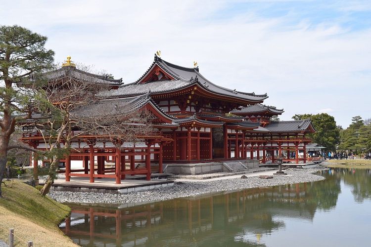 The Heian-era Byodoin Temple