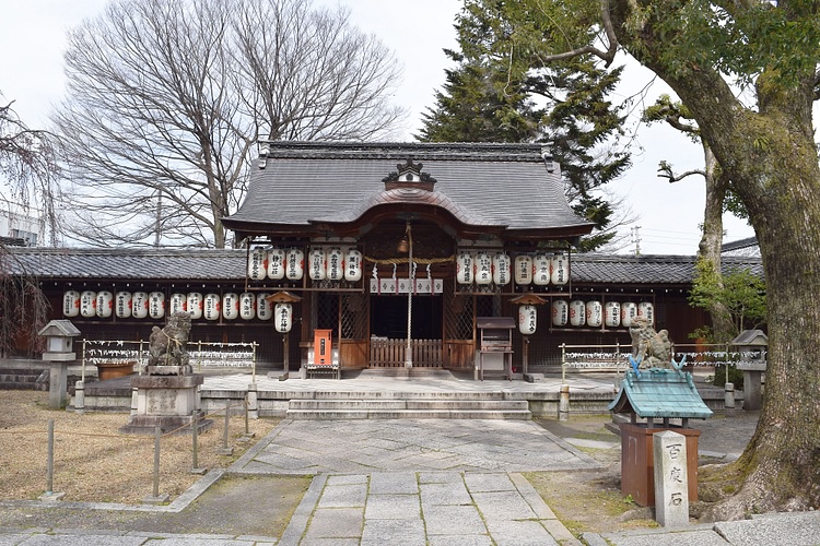 Agata Shrine in Uji, Japan