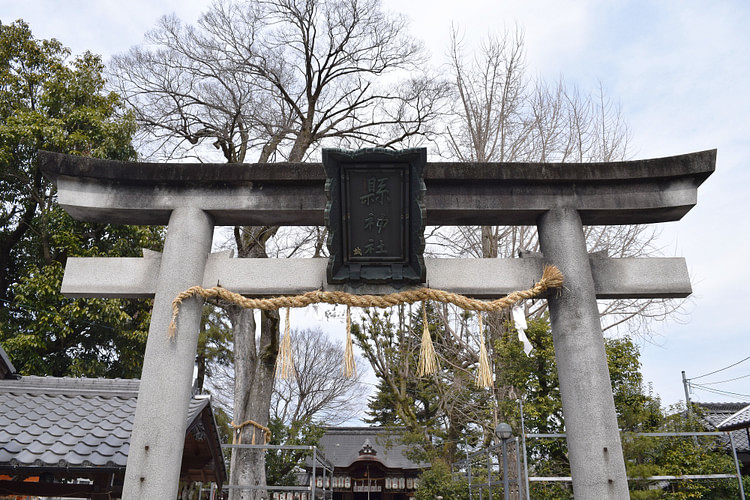 Torii Gate at Agata Shrine