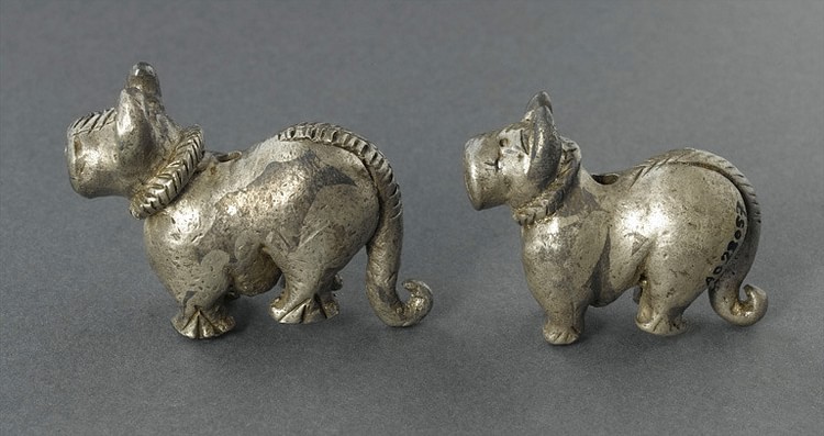 Silver Dogs from Bactria