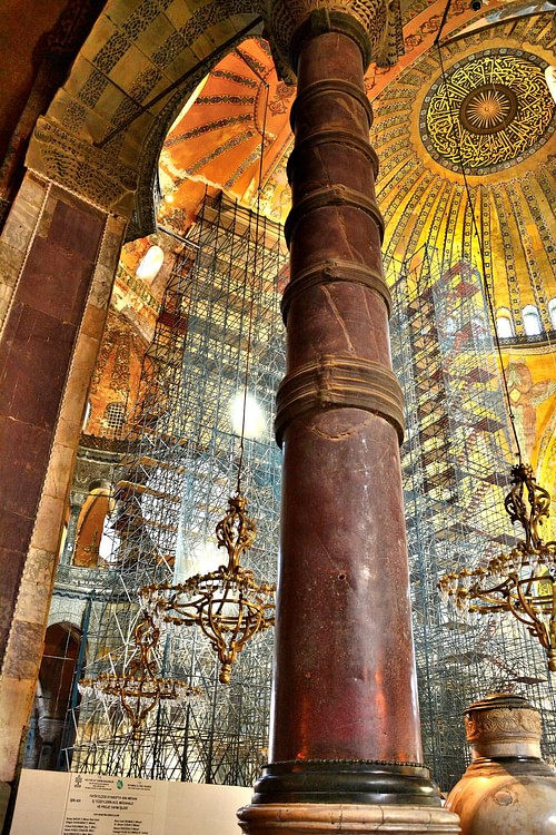 Column of Hagia Sophia