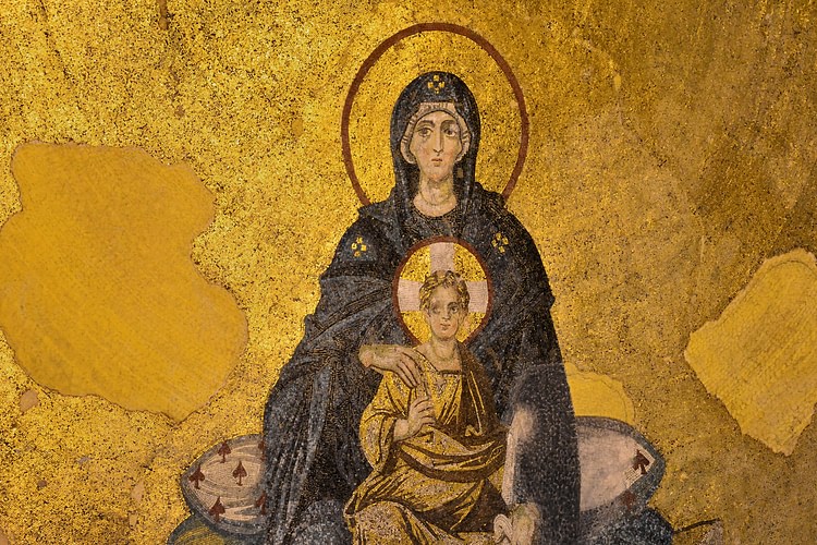 The Virgin and Child Mosaic, Hagia Sophia