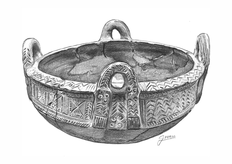 Large Sicilian Bowl (Finocchito Facies, Sicily)