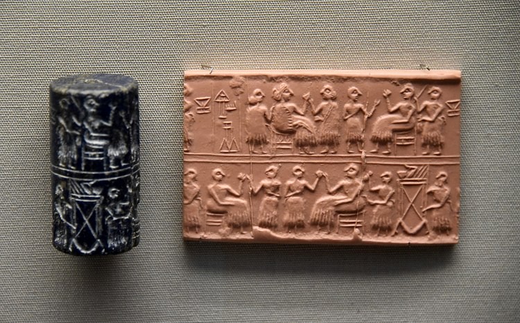 Cylinder Seal of Queen Puabi