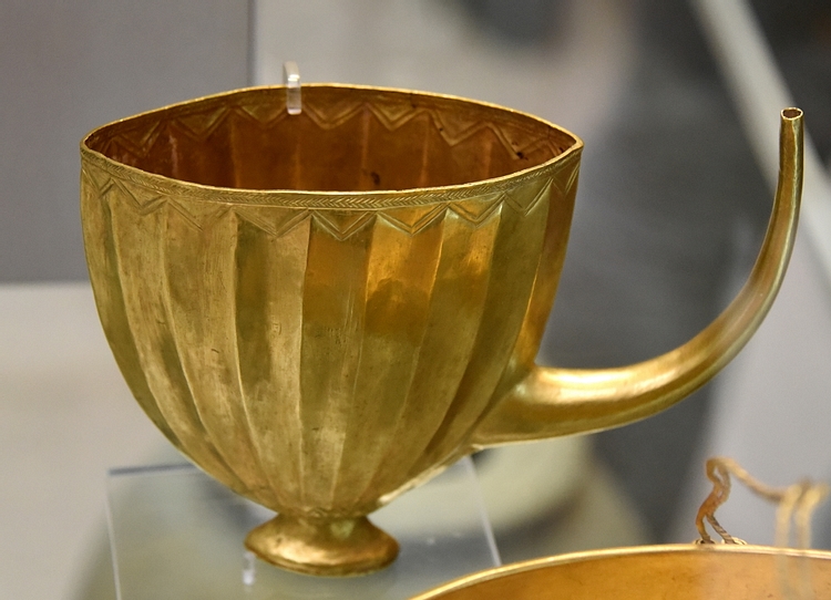 Gold Spouted Cup from Ur