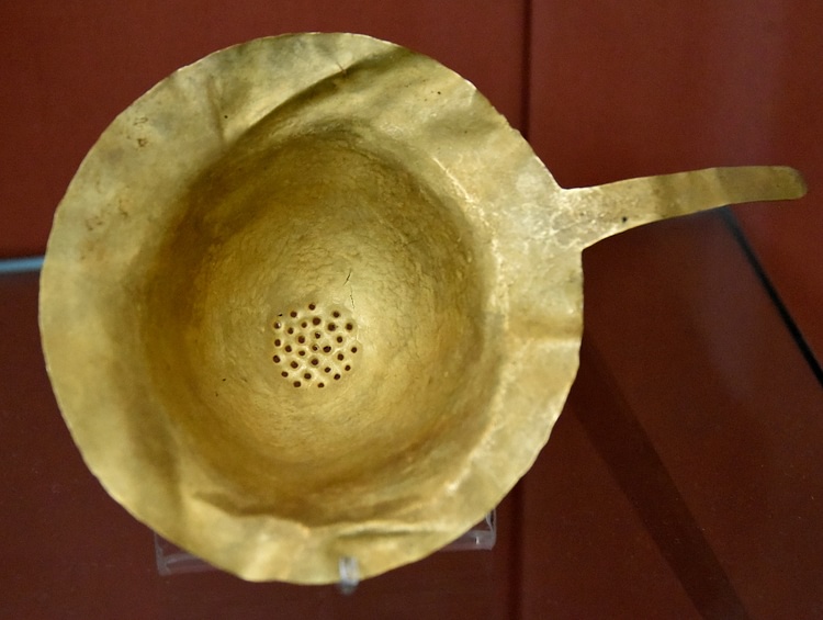 Mesopotamian Gold Strainer