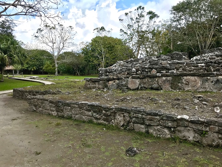 Maya Tomb Structure at San Gervasio