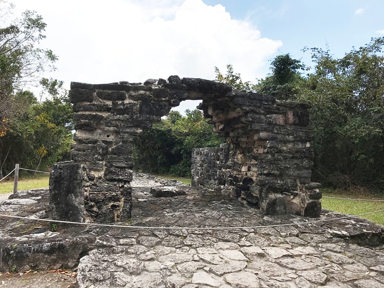 The Maya Arch at San Gervasio, Mexico