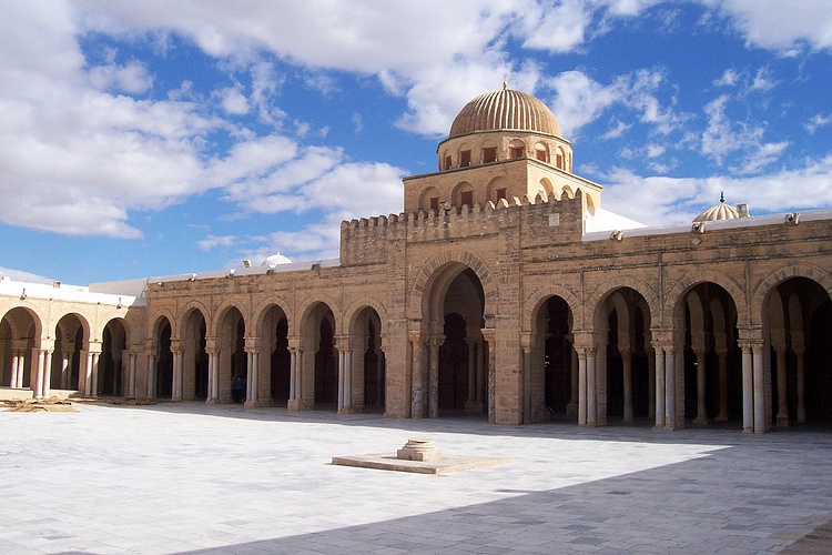 Kairouan Mosque Courtyard