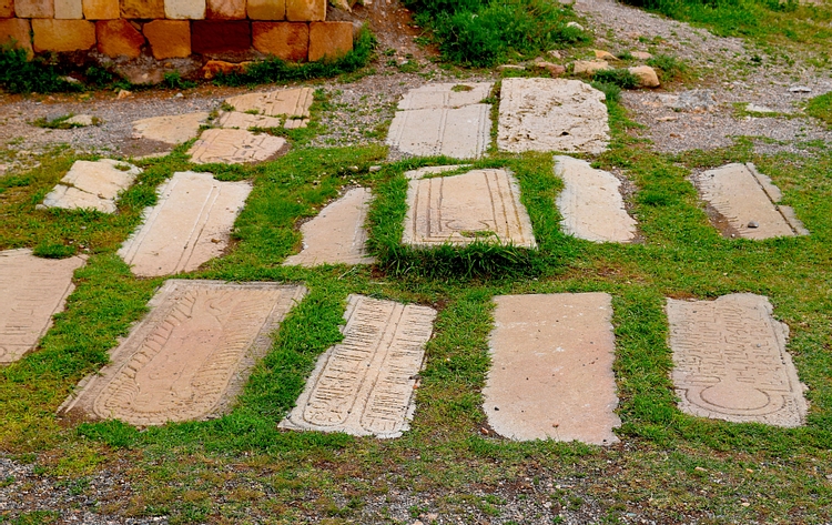 Graves of the Orbelians at Noravank Monastery