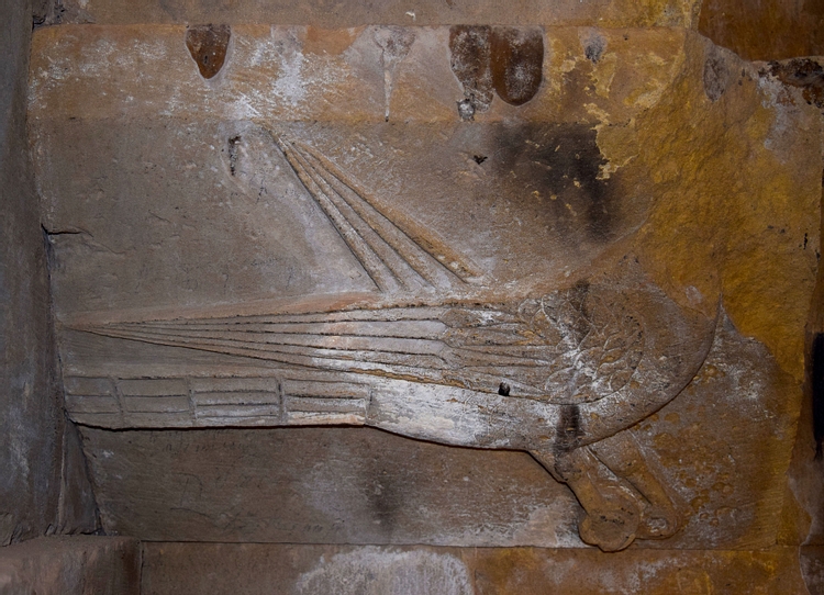 Bas-Relief of a Dove at Surb Karapet Church