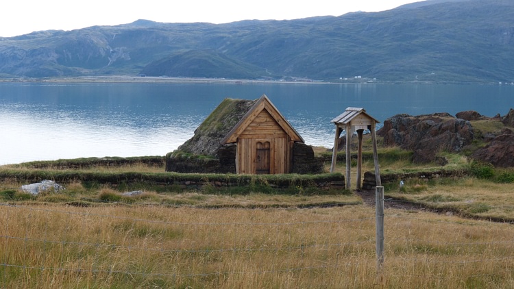 Reconstructed Church at Brattahlíð, Greenland