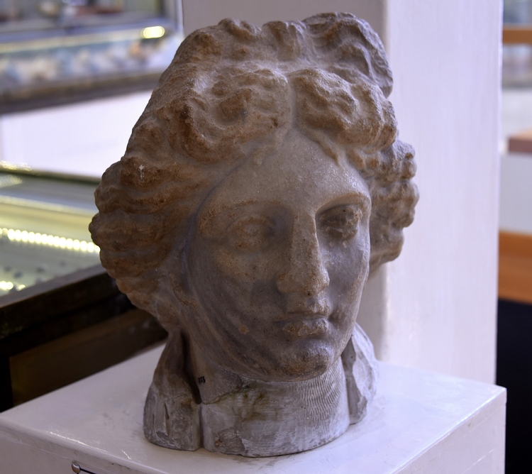 Head of Goddess Artemis