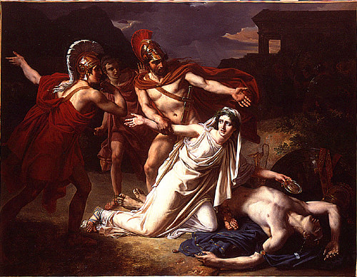 Antigone with Polynices' Body