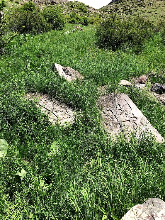 Armenian Gravestones at Zorats Church