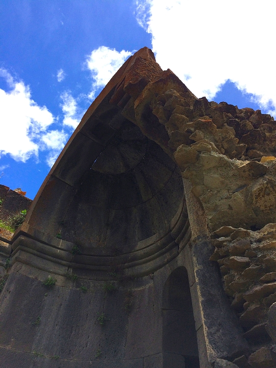 Arates Monastery Ruins in Armenia