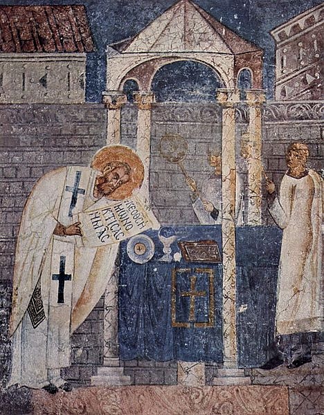 Fresco of Basil the Great