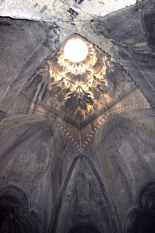 Decorated Dome at Geghard Monastery