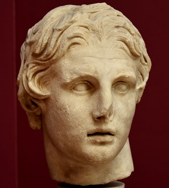 Head of Alexander the Great from Pergamon