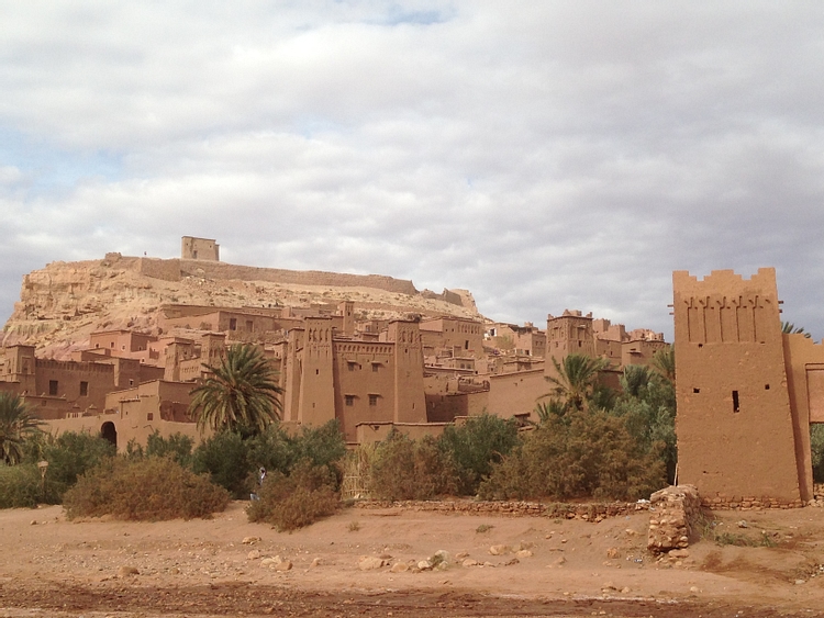 Entrance to the Ksar of Aït Benhaddou