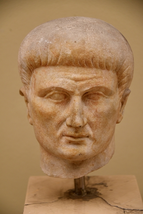 Head of Emperor Tiberius from Çemberlitaş
