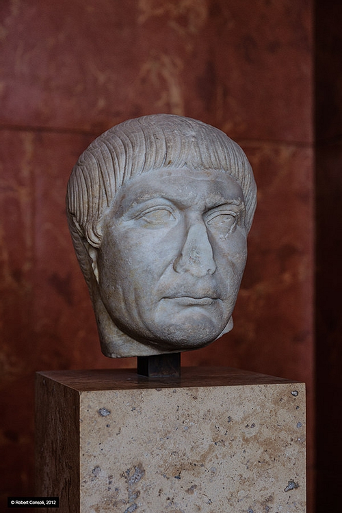 Trajan Bust, Louvre