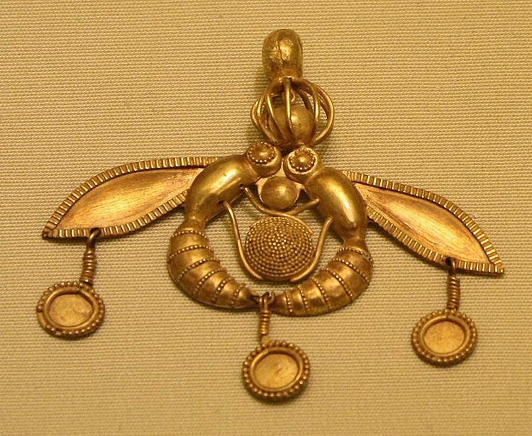 Minoan Bee Pendant