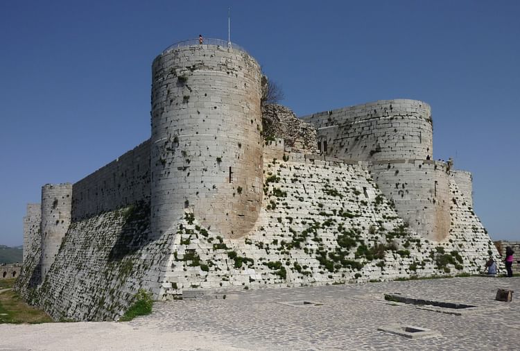 Mural Towers, Krak des Chevaliers