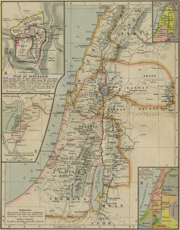 Ancient Palestine (Illustration) - World History Encyclopedia