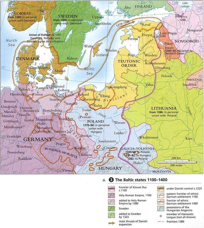 Baltic States 1100-1400 CE