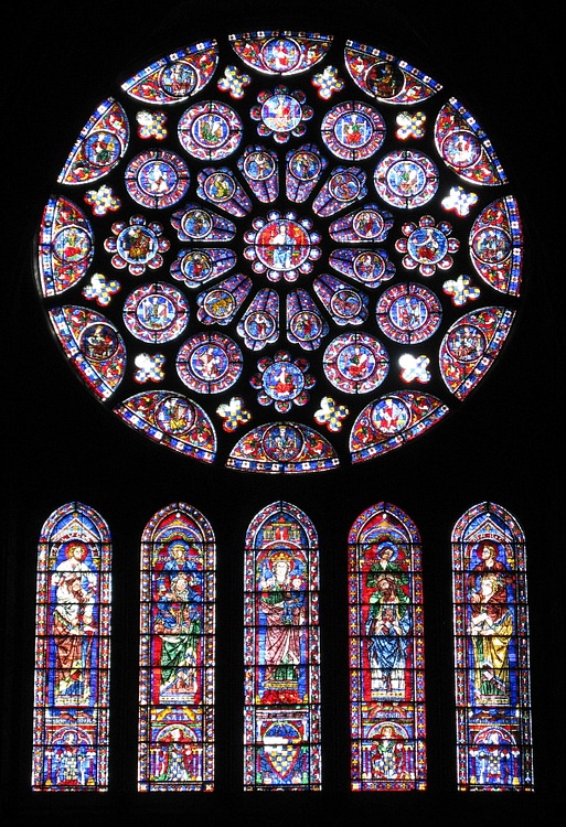 South Rose Window, Chartres Cathedral